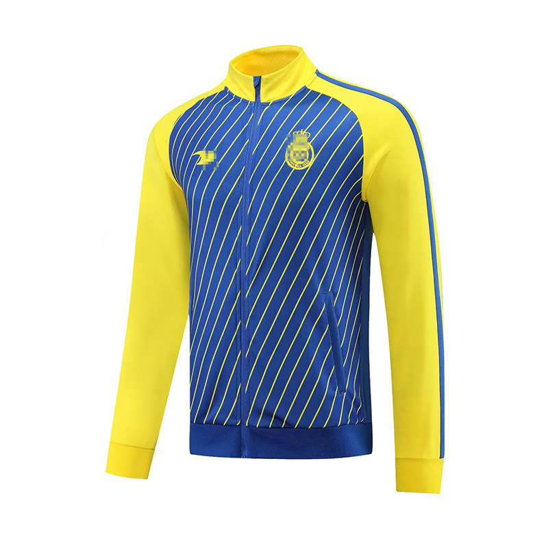 Chaqueta Al-Nassr FC Azul/Amarillo 2023/2024 